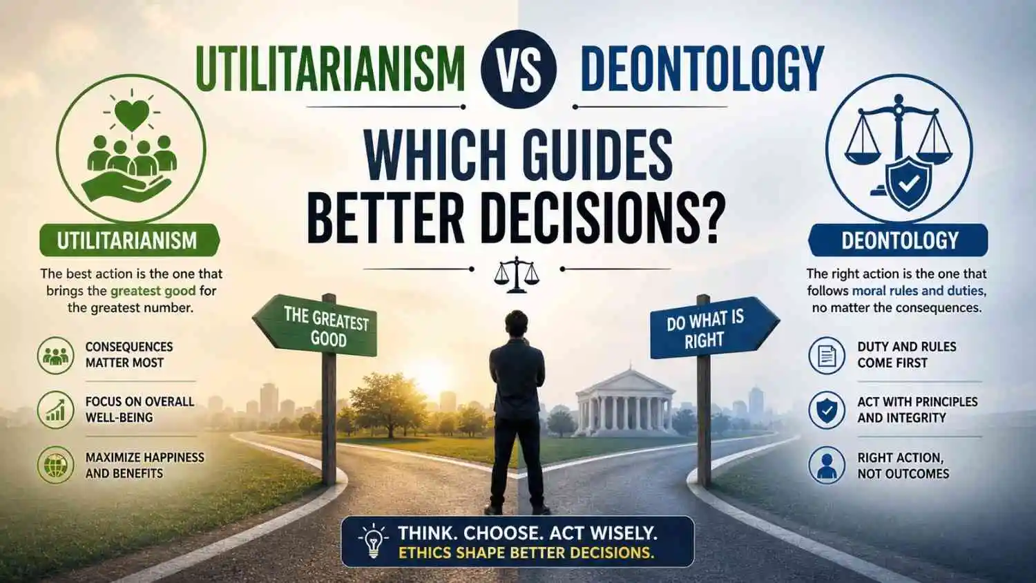 Utilitarianism vs Deontology